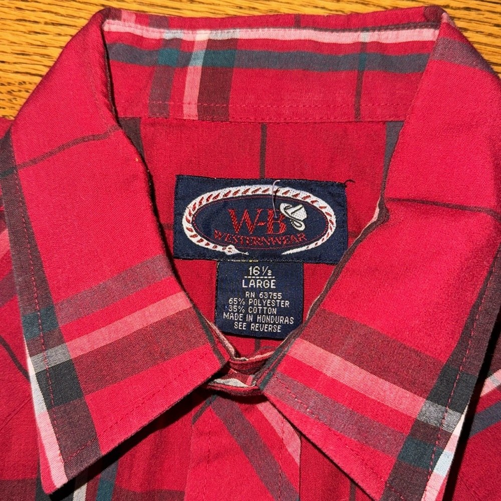 Vintage pearl snap shirt - Picture 2 of 3